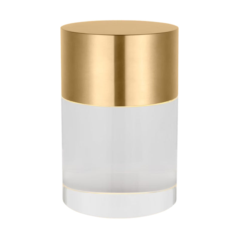 Visual Comfort Architectural SLTB66827HABCG Modern 6" Caspe Tall LED Rechargeable Table Lamp Portable Light - Finish: Antique Brass