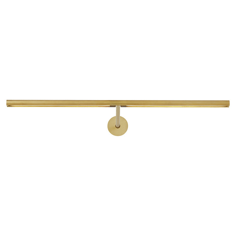 Visual Comfort Architectural 700PLUD18NB-LED930 Modern 18" Plural 1-lt LED Picture Wall Light - 120-277V - CCT: 3000K - Finish: Natural Brass