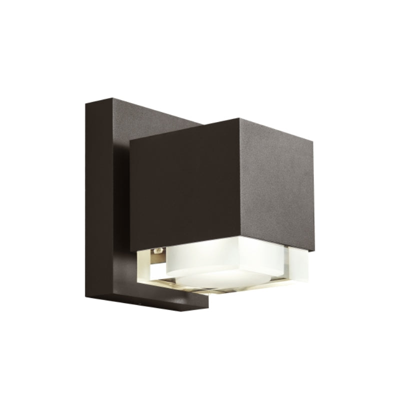 Visual Comfort Architectural 700OWVOT8308ZDOUNVSSP Modern 8" Voto LED Outdoor Down Only Wall Light With Surge Protection - 120-277V - CCT : 3000K - Finish: Bronze