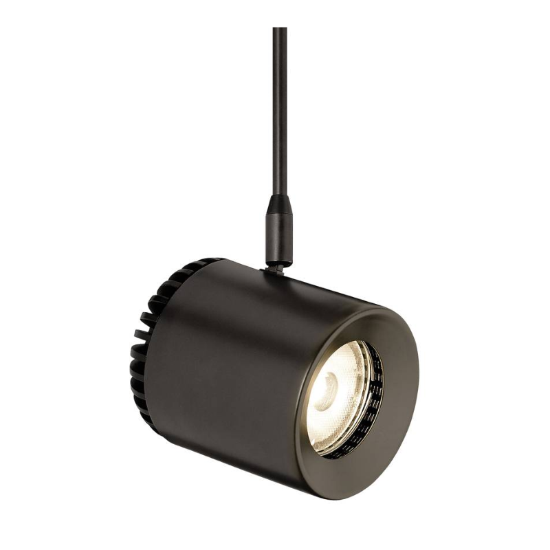 Visual Comfort Architectural 700MPBRK8272006Z Modern 6" Sean Lavin LED Monopoint Burk Head Track Ceiling Light - CCT 2700K - Finish: Antique Bronze - Beam Spread: 18°