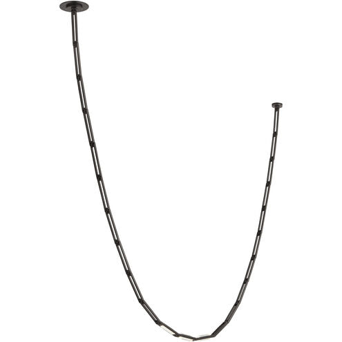 Visual Comfort Architectural SLCH72527BZS Modern 118 Catena LED Link Chandelier Ceiling Light - 120-277V - CCT: 2700K - Finish: Bronze