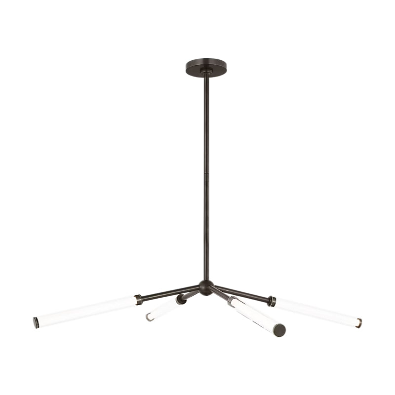 Visual Comfort Architectural SLCH78127BZCG Modern 40" Poza LED Chandelier Ceiling Light - 120V-277V - CCT: 2700K - Finish: Bronze