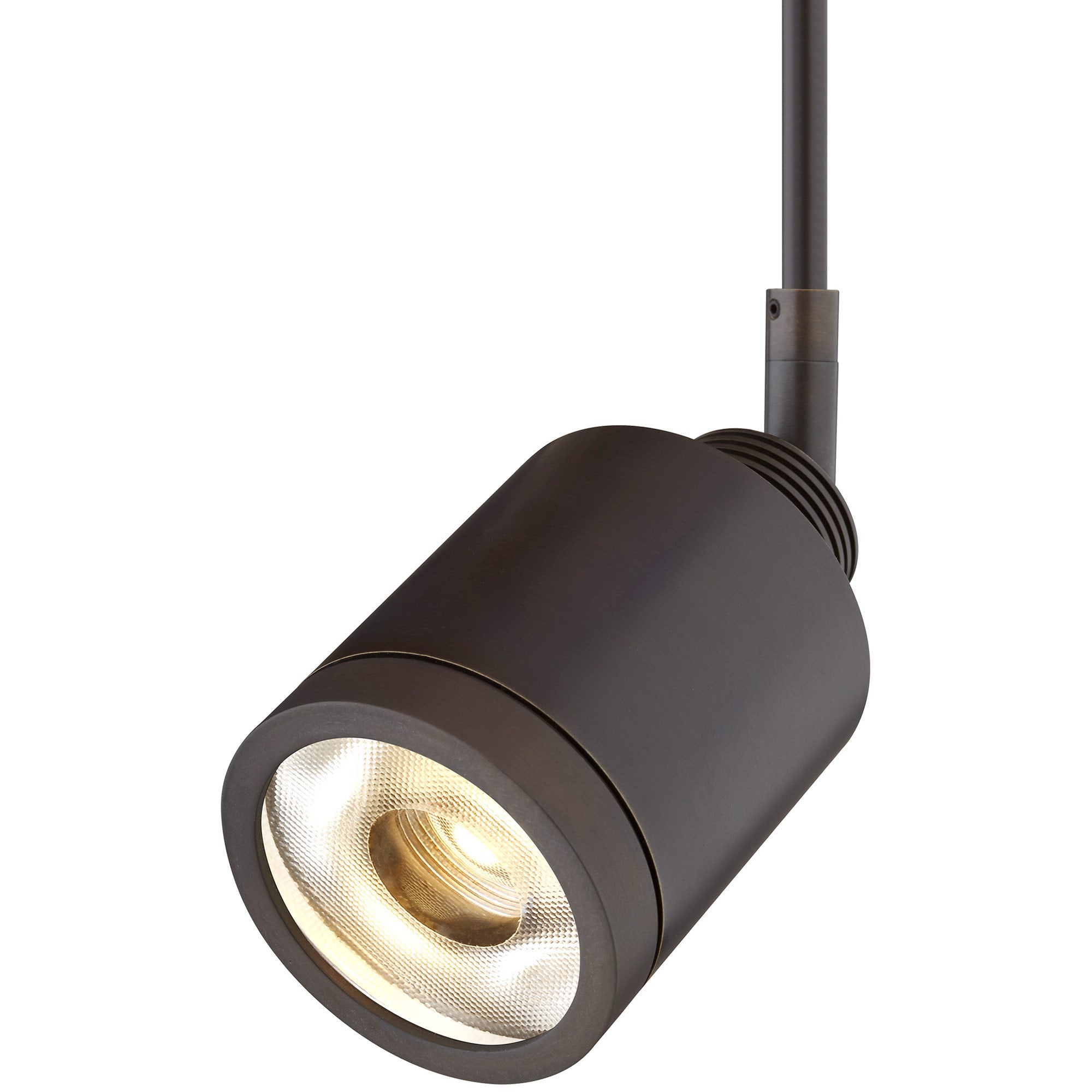 Visual Comfort Architectural 700MPTLML12Z-LED930 2" 7W Tellium Head with Monopoint Canopy - Stem Length: 12" - Finish: Antique Bronze
