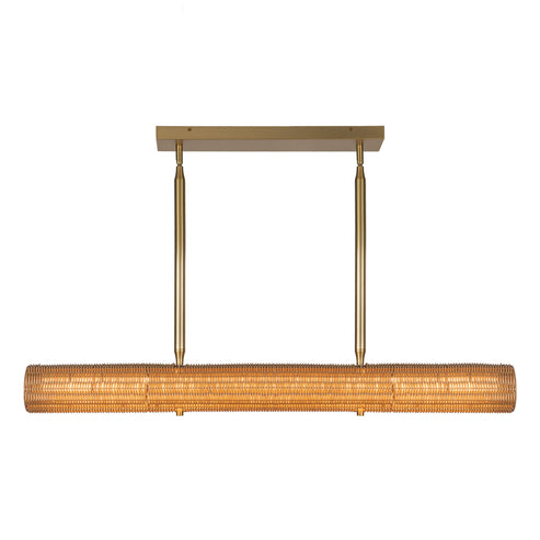 Alora Mood LP602042BG-UNV Maris LED 42 inch Brushed Gold Linear Pendant Ceiling Light