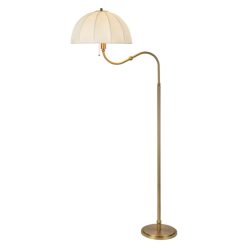 Alora Mood FL661068BG Crosby 68 inch 60.00 watt Brushed Gold Floor Lamp Portable Light