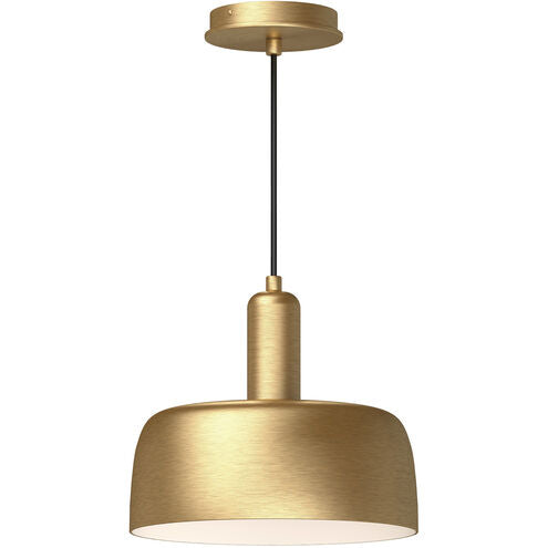 Alora Mood PD427710BG Adriano 1 Light 10.63 inch Brushed Gold Pendant Ceiling Light