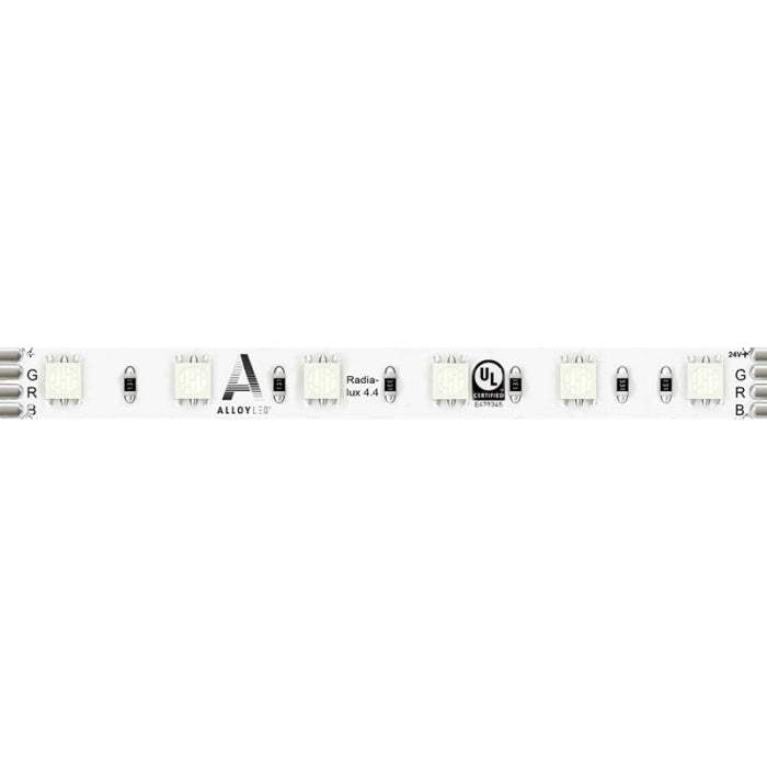 Alloy LED AL-02-02-2401 Radialux 4.4 LED Tape Light - 16.4FT Reel - RGB, Wattage 4.4W / FT, Voltage 24V