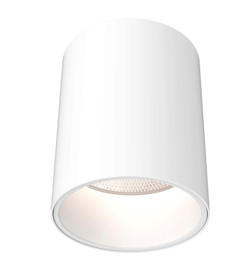 DALS CYL05-CC-WH Focus 5″ LED Cylinder Flush Mount, Wattage 20W, CCT Selectable, 1,000 Lumens, Voltage 120V, White