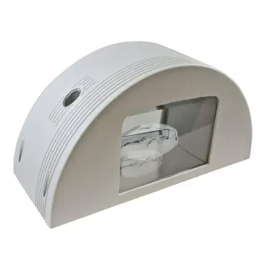 Dabmar Lighting DW3650-L12-40K-W LED Up and Down Wall Light, Plastic, G24, Wattage 12W, Voltage 120V-277V, Color Temperature 4000K, White