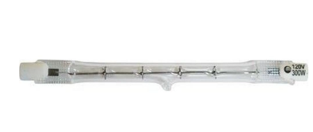 Dabmar Lighting DL-J118-500 Quartz Double Ended Lamp, J Type, 118MM, Wattage 500W, Voltage 120V, White
