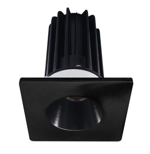 Lotus LED Lights LED-2-S8W2-5CCT-2RRBK-2STBN-60D 2 inch Recessed Downlight LED, Wattage 8W, Multi-Color Temperature, Lumens 600 lm, 60° Beam Angle, Black Reflector, Square Brushed Nickel Trim
