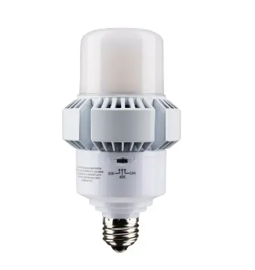 SATCO S13162 LED AP28 Bulb, Non-Dimmable, E26, Wattage 35/17W, Lumens 4550/2380Lm, Voltage 100-277V, Multi-Color Temperature