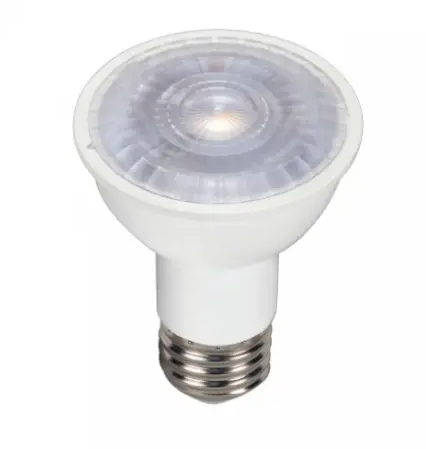 SATCO S9386 LED PAR16 Bulb, 45W Inc. Retrofit, E26, 40 deg. Beam Angle, Medium Base, Wattage 4.5 W, Lumens 360 lm, Voltage 120V, Color Temperature 3000K, Clear