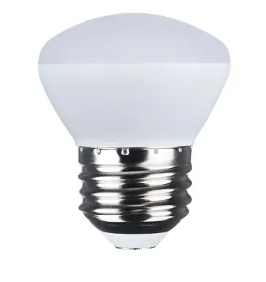 SATCO S12262 LED R14 Bulb, E26, Wattage 3.5W, Lumens 300 lm, Voltage 120V, Color Temperature 3000K, Frosted
