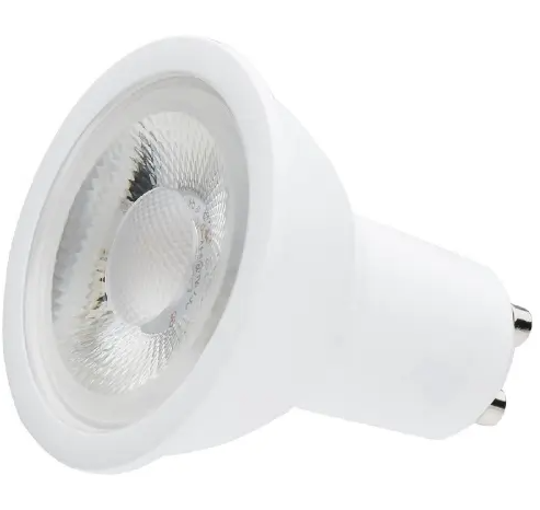 Satco S21744 LED MR16 Bulb, Flood, GU10, Wattage 5.5W, Lumens 500 lm, Voltage 120V, Color Temperature 4000K