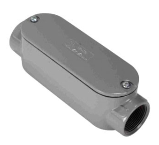 Orbit C-100A 1" ALUM THREADED CONDUIT BODY