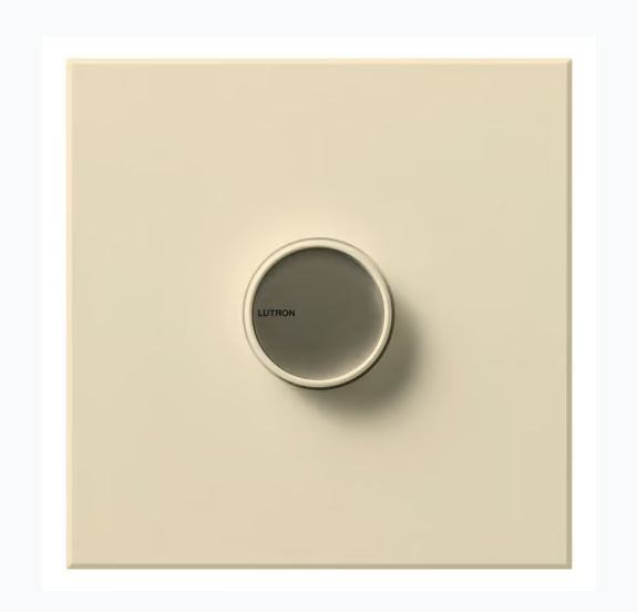 Lutron C-1500-BE Centurion Dimmer Switch – 1500W, Incandescent/Halogen, Single-Pole, 120V, With Wall Plate Beige