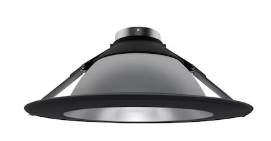 EnvisionLED CADM-6-CSH-BLK 6" CADM: Clear-Spectacle Haze Reflector/Black Trim