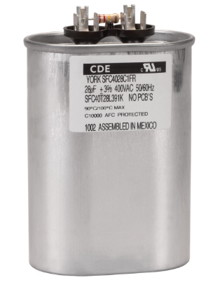 Keystone CAP-750MPS Capacitor for 750W Pulse Start MH, 28uF, 400V, Oil Filled