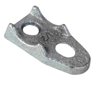 ORBIT CBS-100 1" Malleable Clamp Back Spacer