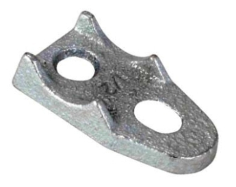 ORBIT CBS-250 2-1/2" Malleable Clamp Back Spacer