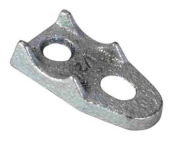 ORBIT CBS-350 3-1/2" Malleable Clamp Back Spacer