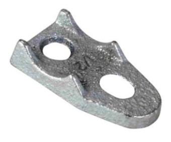 ORBIT CBS-400 4" Malleable Clamp Back Spacer