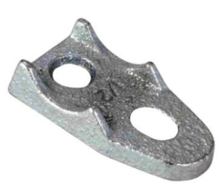 ORBIT CBS-75 3/4" Malleable Clamp Back Spacer 25 Pack