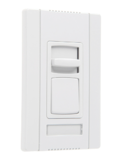 Wattstopper CD3FB10277NAW Titan Series Fluorescent 3-Wire Dimmer, 10A, Voltage 277V, White