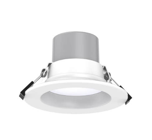 Eiko CD4-PS16-8FCCT-UDIM-WH 4″ Commercial Downlight – 16W/14W/12W/10W/8W – 1440 lm Max – 2700K-5000K – 0-10V Dimmable – White – IP54