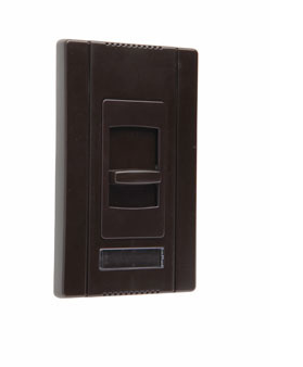 Wattstopper CD4FB3P Titan Series Fluorescent 3-Way, Preset 4 Wire Dimmer, 24 VDC, Brown