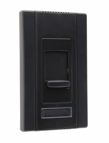 Wattstopper CD4FB3PBK Titan Series Fluorescent 3-Way, Preset 4 Wire Dimmer, 24 VDC, Black