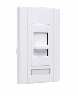 Wattstopper CD4FB3PW Titan Series Fluorescent 3-Way, Preset 4 Wire Dimmer, 24 VDC, White