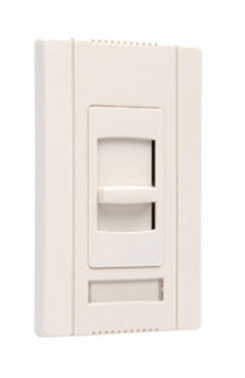 Wattstopper CD4FBLLA Titan LED 4 Wire Single Pole 0-10V Dimmer with Integrated Power Pack, Non-Preset, Light Almond