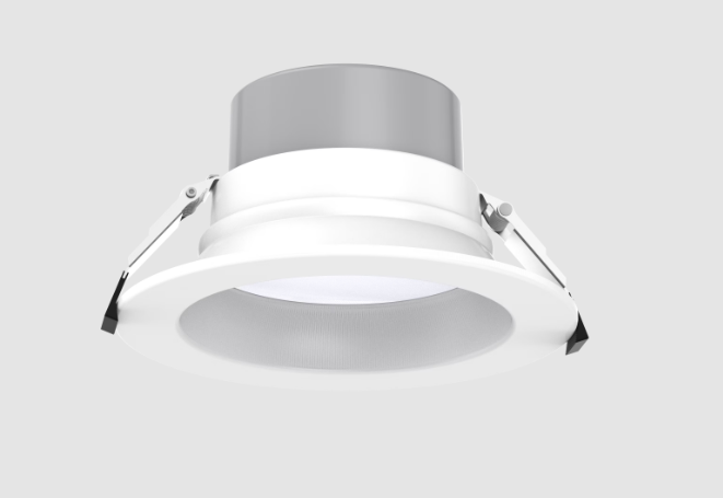 Eiko CD6-PS20-8FCCT-HDD-WH 6IN Commercial Downlight Selectable Wattage 20/18/16/14/12W, 80CRI, Multi-Color Temperature 27/30/35/40/50K, Voltage 120-347V, Triac+1-10 Dimming, White