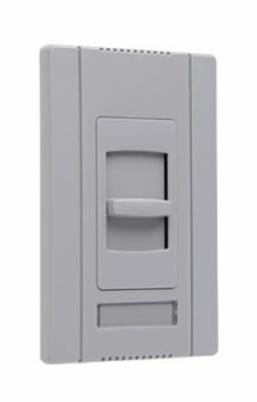 Wattstopper CDDH16GRY 1.6A Fan Speed Control, Dehummer, 4-Speed, Narrow, Gray Finish