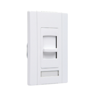 Wattstopper CDDH16NAW 1.6A Slide Dimmer, Dehummer, 4-Speed, White Finish