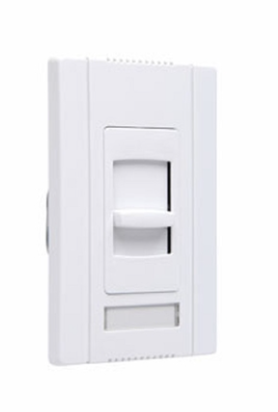 Wattstopper CDDH16W 1.6A Fan Speed Control, Dehummer, 4-Speed, Narrow, White Finish