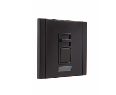 Wattstopper CDFB103P277 Slide Dimmer, Electronic Single Pole, 2-Wire, 3-Way, 10A 277V - Brown Finish
