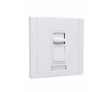 Wattstopper CDFB103P277GRY Slide Dimmer, Electronic Single Pole, 2-Wire, 3-Way, 10A 277V - Gray Finish