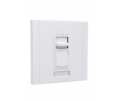 Wattstopper CDFB103P277W Slide Dimmer, Electronic Single Pole, 2-Wire, 3-Way, 10A 277V - White Finish