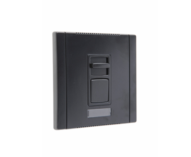 Wattstopper CDFB103PBK Slide Dimmer, Electronic Single Pole, 2-Wire, 3-Way, Preset 10A - Black Finish