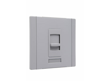 Wattstopper CDFB10GRY Slide Dimmer, Electronic Single Pole, 2-Wire, 10A - Gray Finish
