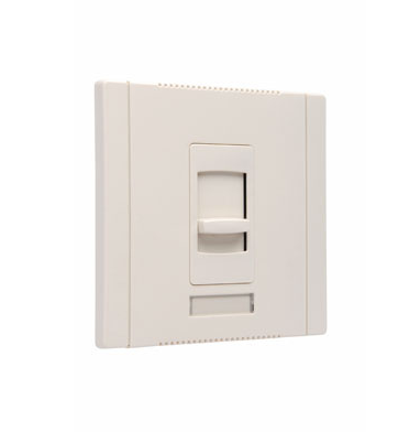 Wattstopper CDFB10LA Titan Series Fluorescent 2 Wire Dimmer, Light Almond