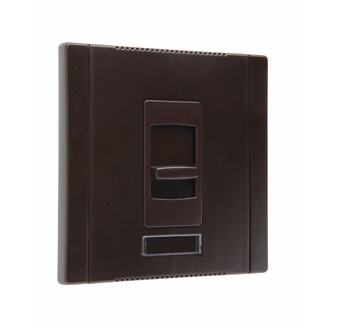 Wattstopper CDFB16 Titan Series Fluorescent 2 Wire Dimmer, Brown