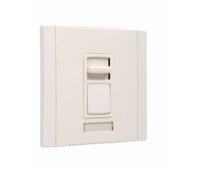 Wattstopper CDFB163PLA Titan Series Fluorescent 2-Wire Slide Dimmer with Preset, Single-Pole, 3-Way, 16A, Light Almond