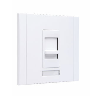 Wattstopper CDFB16W Titan Series Fluorescent 2-Wire Slide Dimmer, Single-Pole, 16A, White
