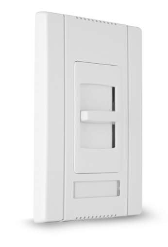 Wattstopper CDLV1103PNAW Slide Dimmer Single Pole/3-Way, Preset, 700VA, Narrow, White Finish