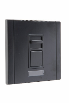 Wattstopper CDLV1603PBK 1600VA Magnetic Low Voltage Single Pole/ 3-Way, Preset Dimmer, Wide, Black Finish