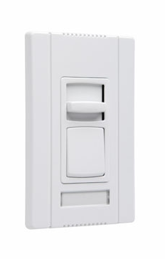 Wattstopper CDLV703PI 700VA Magnetic Low Voltage Single Pole/ 3-Way, Preset Dimmer, Narrow, Ivory Finish